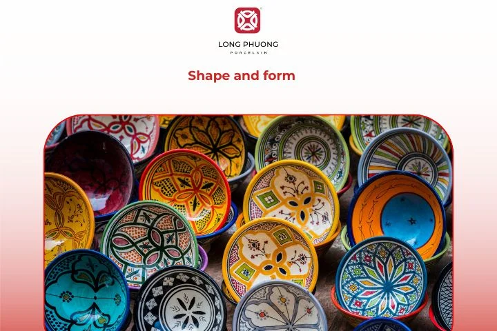 The shape and form of pottery reveal the maker’s skill and cultural purpose.