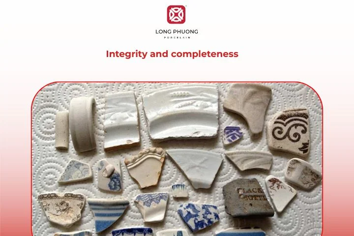 Complete and undamaged pottery is more valuable and historically significant