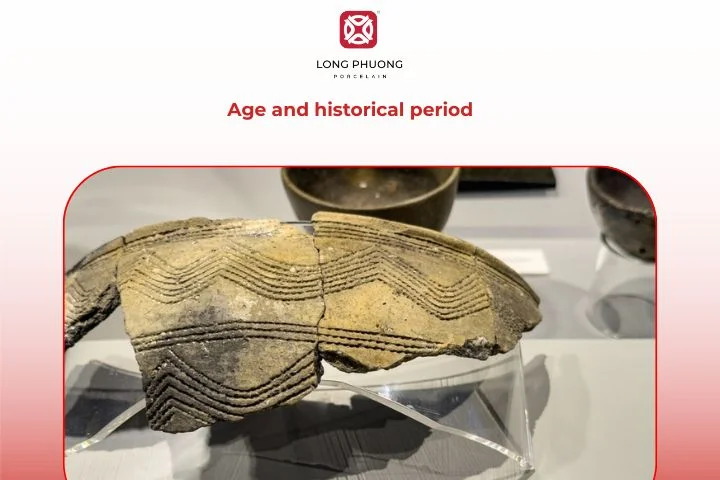 Pottery age and dynasty period greatly influence its cultural and monetary worth