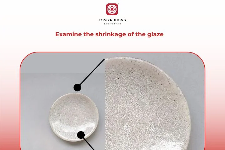Glaze shrinkage is a key sign of authenticity in the pottery identification guide