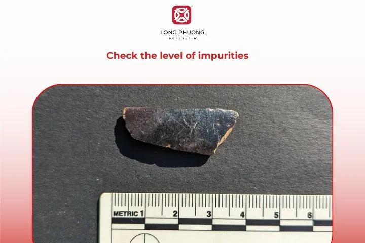 Ancient pottery often contains clay impurities that reveal its origin and era