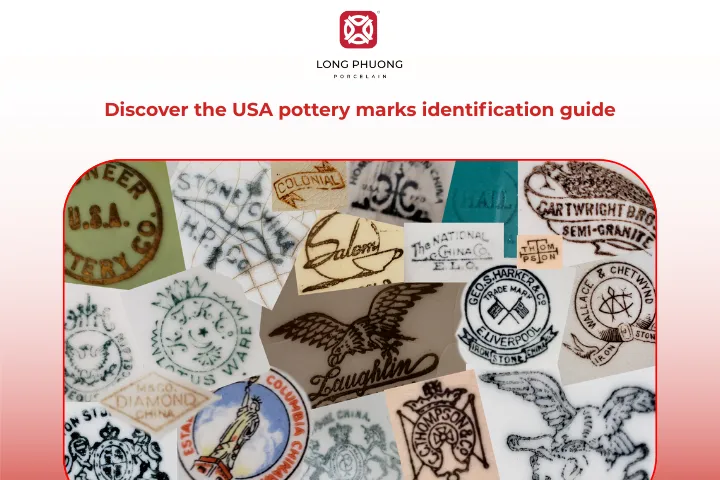 By following the USA pottery marks identification guide, you can confidently identify most USA pottery marks