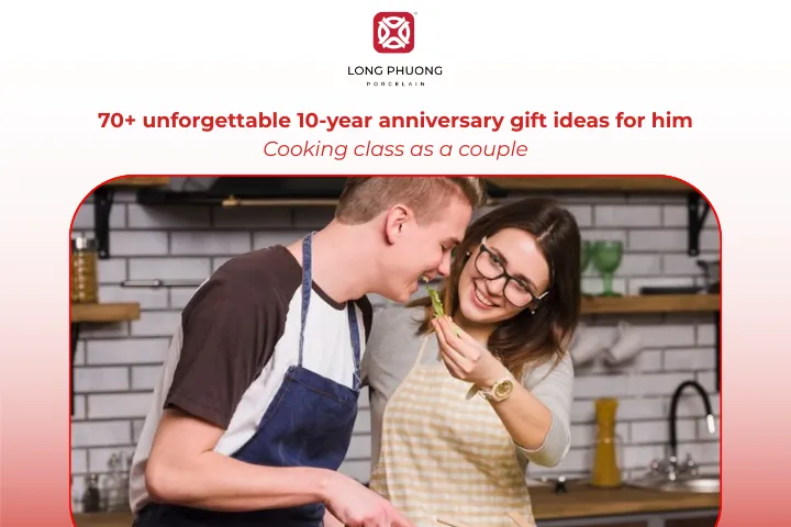 A joint cooking class strengthens connection through a fun shared activity