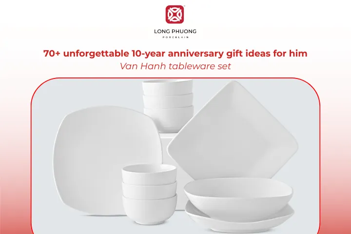 Van Hanh tableware brings elegance and functionality to every meal