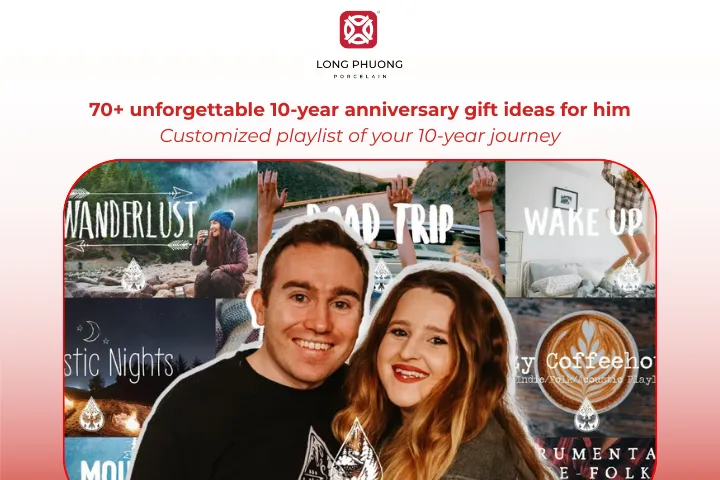 A personalized playlist lets him relive your relationship milestones through music