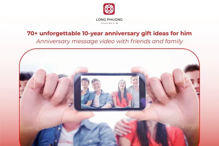 A heartfelt video from loved ones creates an emotional and memorable gift