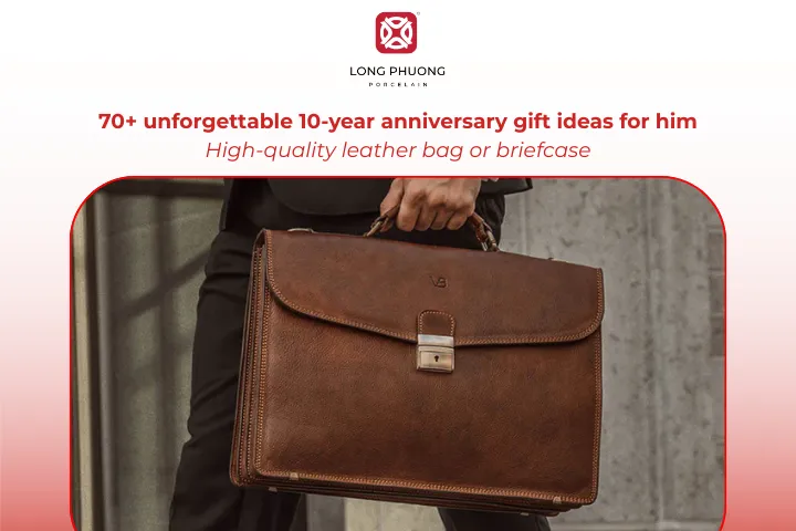 A premium leather bag combines style, practicality, and lasting elegance