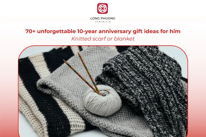 A cozy, customized scarf or blanket offers warmth and emotional comfort