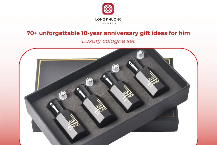 A luxury fragrance highlights how your love still leaves a lasting impression after ten years