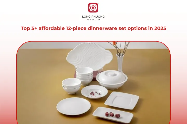 Explore the perfect 12-piece dinnerware set for your table without breaking your budget