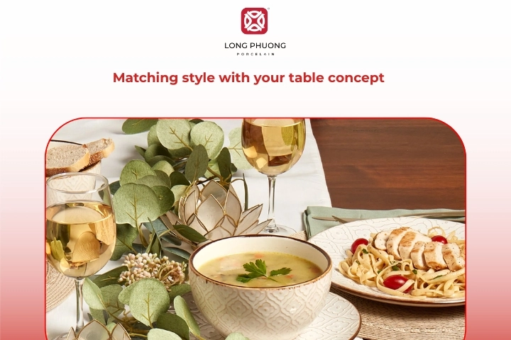 Tips for aligning dinnerware choices with your overall dining décor