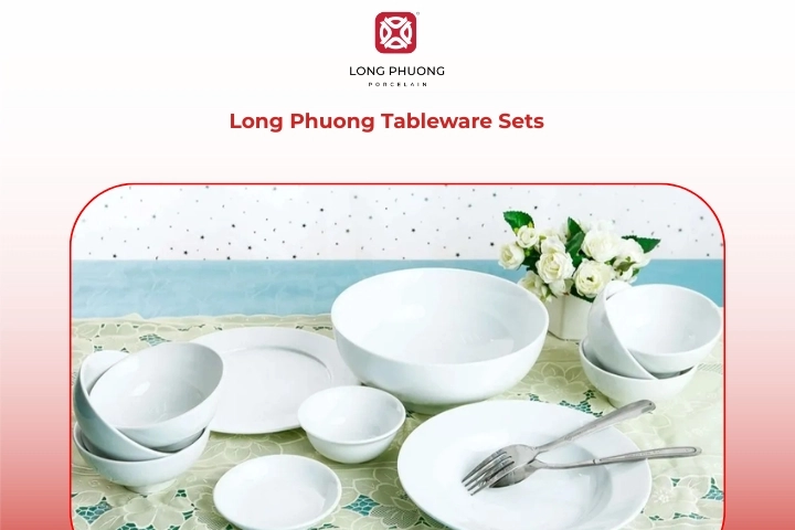 High-quality porcelain tableware crafted with durability and refined aesthetics