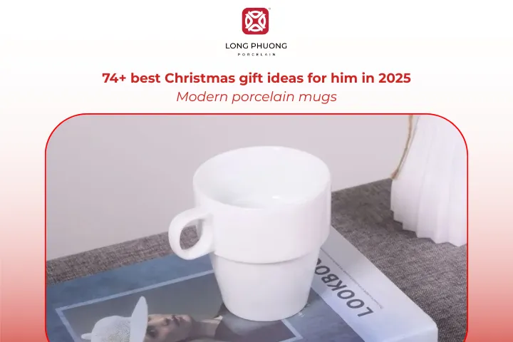 Gifting this mug invites him to slow down, savor a warm drink, and enjoy peaceful holiday moments