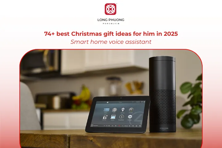 A smart home voice assistant is a practical yet trendy gift he’ll enjoy throughout the year