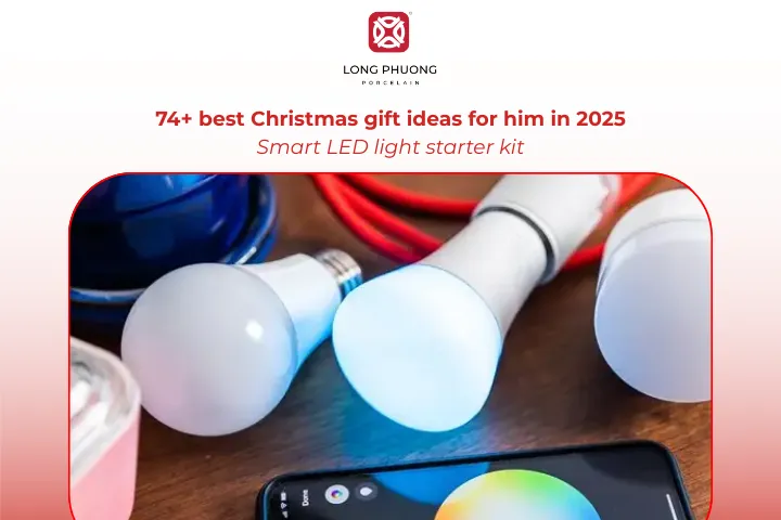 A smart LED light kit is a thoughtful gift for someone who enjoys smart home gadgets