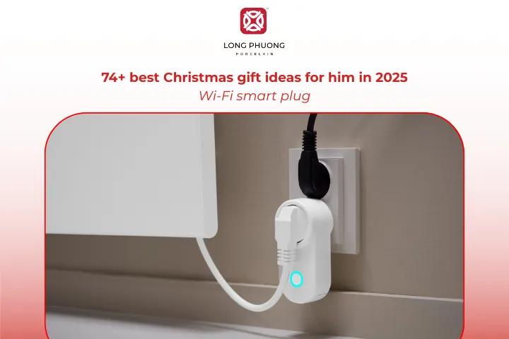 A Wi-Fi smart plug is one of the Christmas gift ideas for him that shows you care about making his life easier