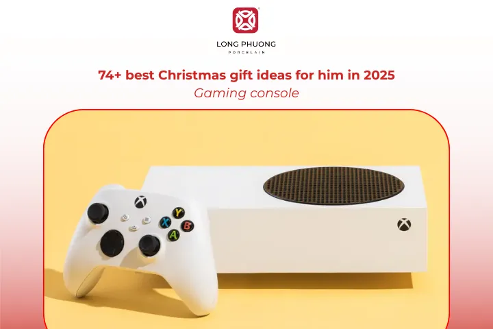 A gaming console is ideal for men who love tech and games