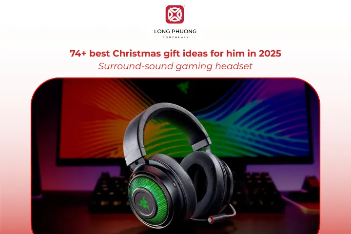 A surround-sound gaming headset is one of the practical Christmas gift ideas for him that he’ll use every day