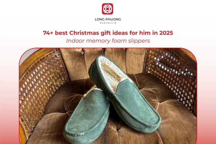 Memory foam slippers are a simple Christmas gift that enhance comfort during the holidays