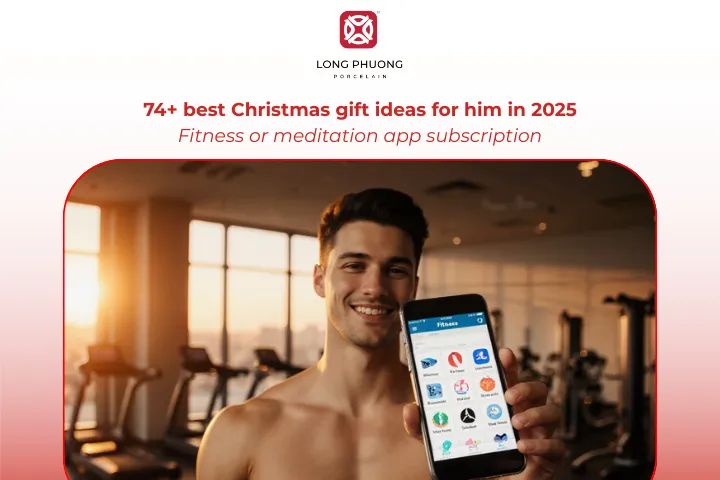 A subscription to a fitness or meditation app is one of the thoughtful Christmas gifts for him that keeps giving all year