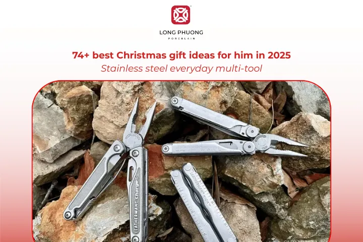A stainless steel multi-tool is a thoughtful gift for hands-on men