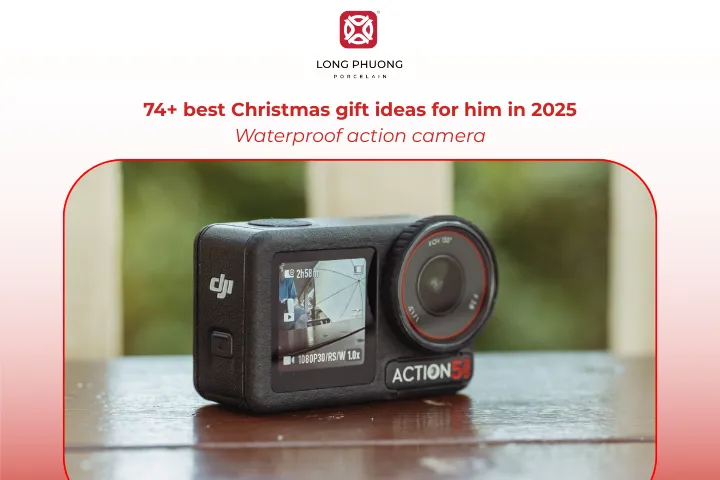 A waterproof action camera is one of the fun and adventurous Christmas gift ideas for him