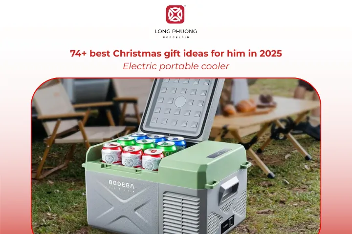 An electric portable cooler is a thoughtful gift for festive adventures