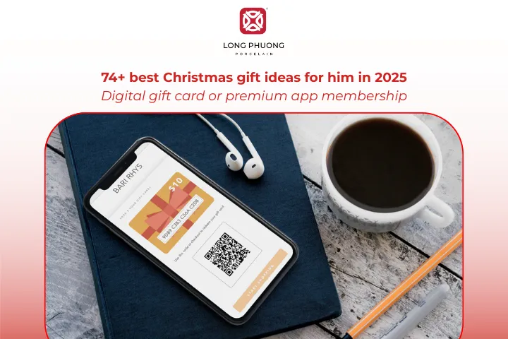 A digital gift card or app membership is a simple yet thoughtful way to make Christmas special