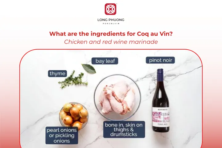 Ingredients you will need to marinate the chicken