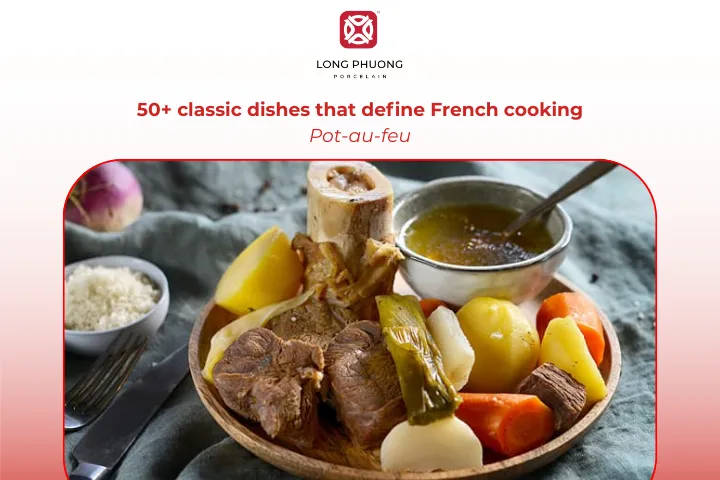 Pot-au-feu is a slow-simmered stew celebrating simplicity and patience
