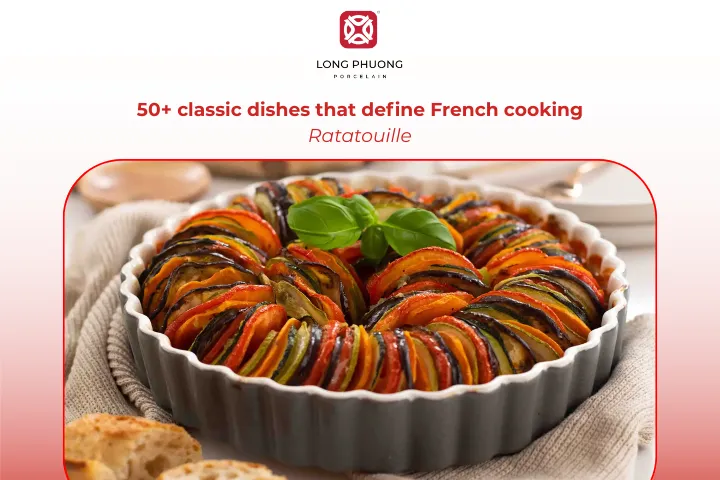 Ratatouille is a provençal vegetable dish full of summer flavors
