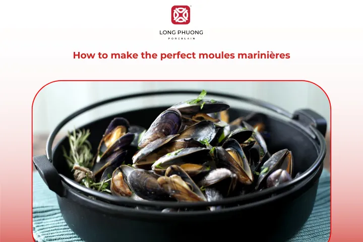 The basic principles that help you make a successful moules marinières at home