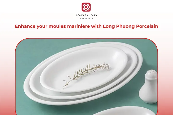 Serving your moules mariniere in a Long Phuong’s plates and bowls makes the dish feel restaurant-worthy