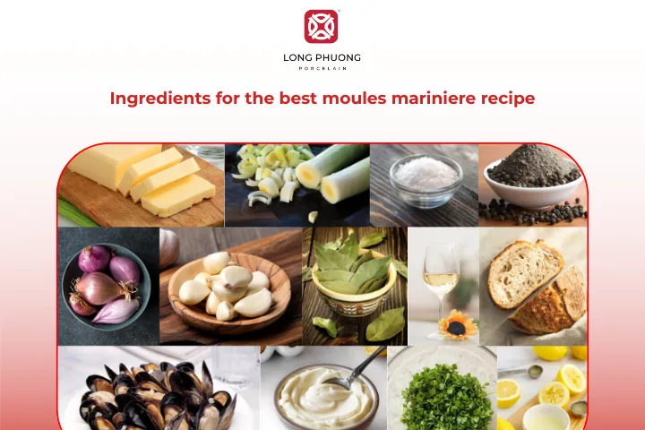 Ingredients you’ll need to make the best moules mariniere recipe