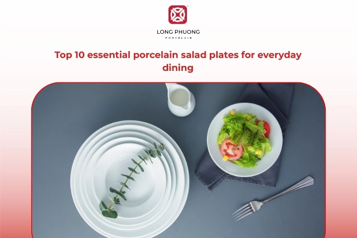 Top 10 porcelain salad plates for everyday dining with modern table setting