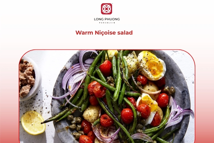 A comforting warm twist on the classic nicoise salad