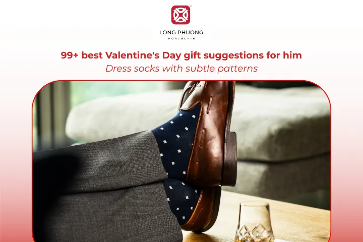 Stylish dress socks combine comfort with subtle fashion.