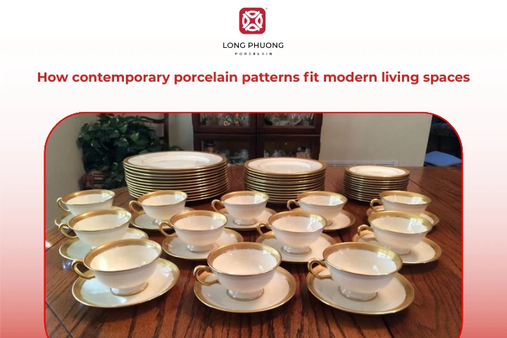 Contemporary china designs make every moment feel elevated without feeling formal