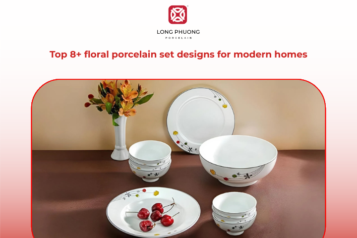 Top floral porcelain set designs for 2026 that bring elegance and style to your home