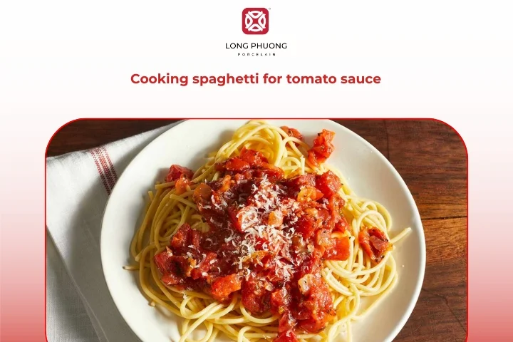 Cooking spaghetti noodles properly for tomato-based pasta sauces