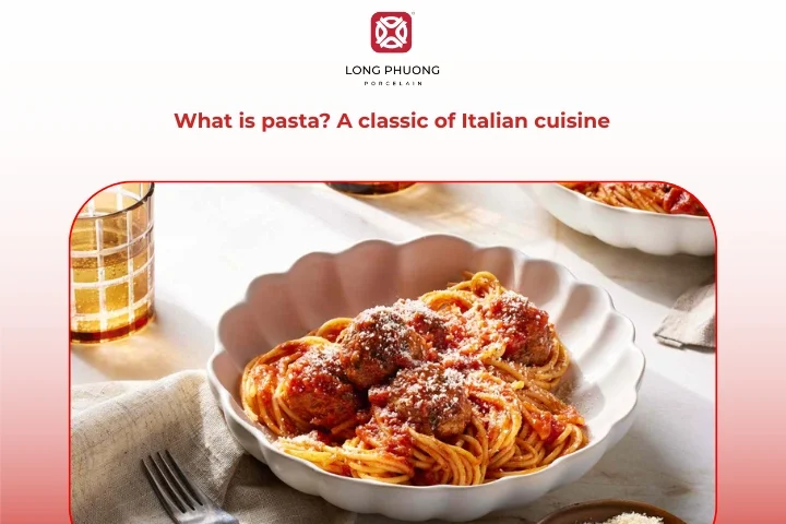 Overview of pasta as a classic Italian cuisine staple made from wheat and water