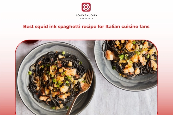 Best squid ink spaghetti recipe with seafood for Italian cuisine lovers