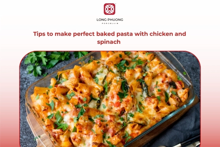 Perfectly chicken spinach pasta bake recipe balanced texture and sauce consistency