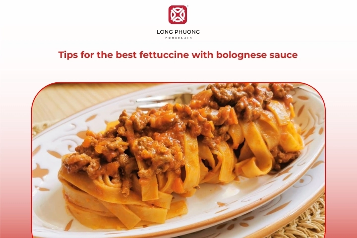 Tips for perfect fettuccine with bolognese sauce