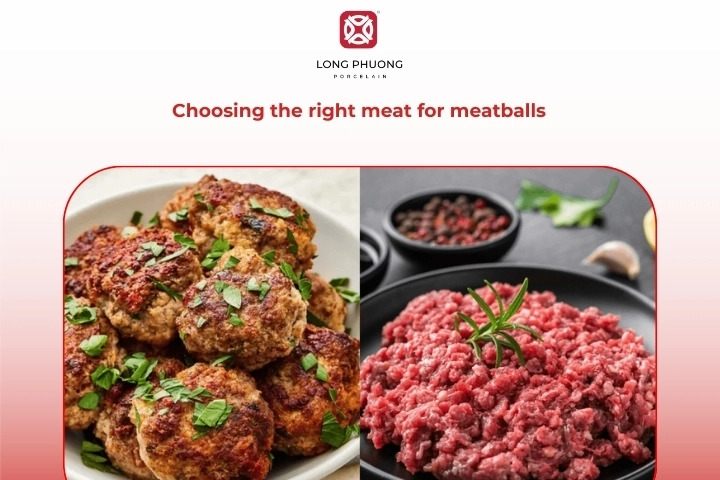 Choosing the right meat for meatballs