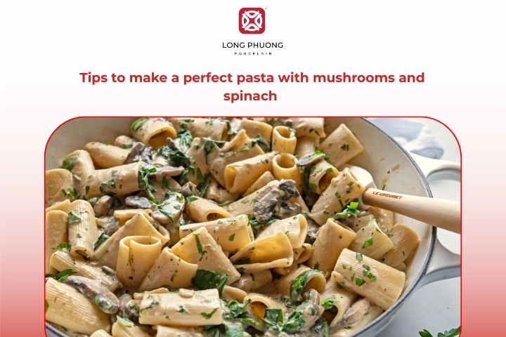 Useful Cooking Tips For Perfect Spinach And Mushroom Pasta