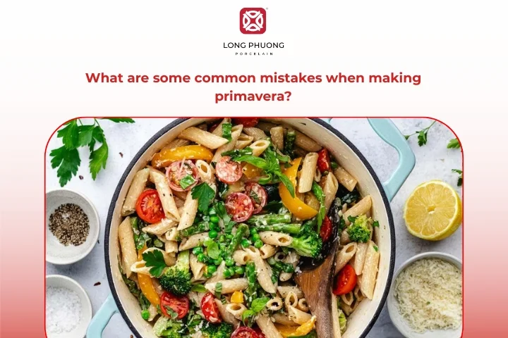 Common mistakes when cooking primavera recipe and overcooked vegetables