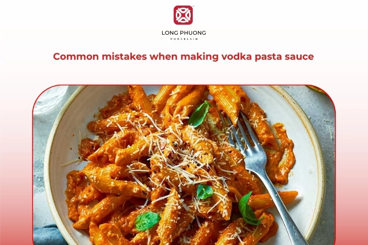 Common mistakes to avoid when cooking vodka pasta recipe sauce