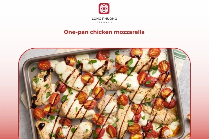 One pan chicken mozzarella recipe easy quick dinner with minimal cleanup