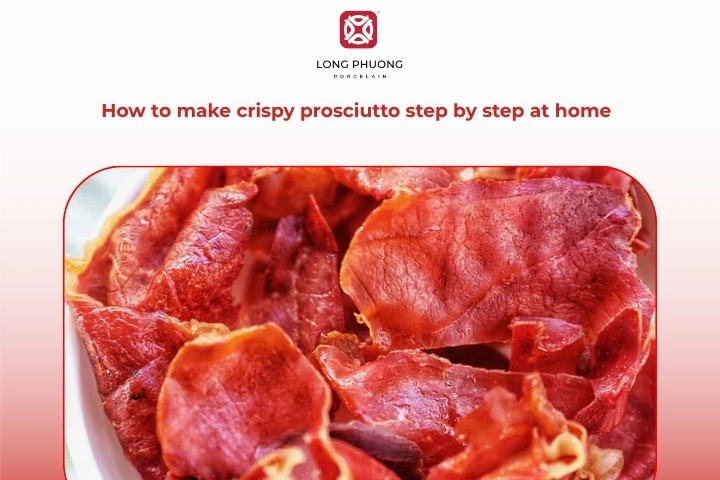 How to make crispy prosciutto step by step crispy prosciutto oven baked prosciutto guide